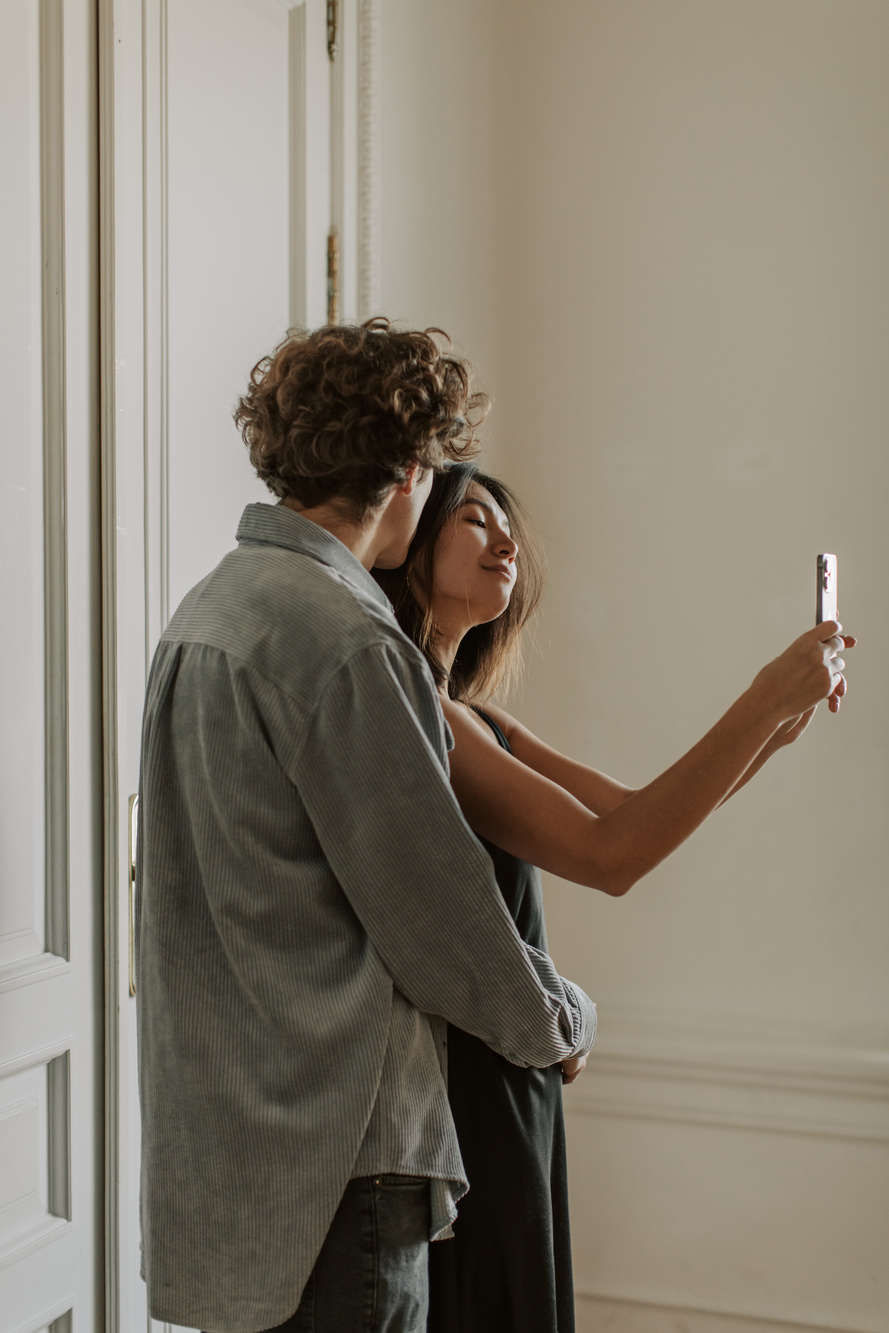 Couple Spending Time at Home